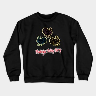 Happy colorful Thanksgiving turkey party_Rock Turkey memes | happy turkey day Crewneck Sweatshirt